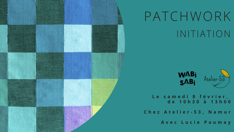 Samedi 8 février | Initiation au patchwork