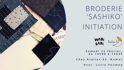 Samedi 22 février | Broderie "Sashiko" : initiation