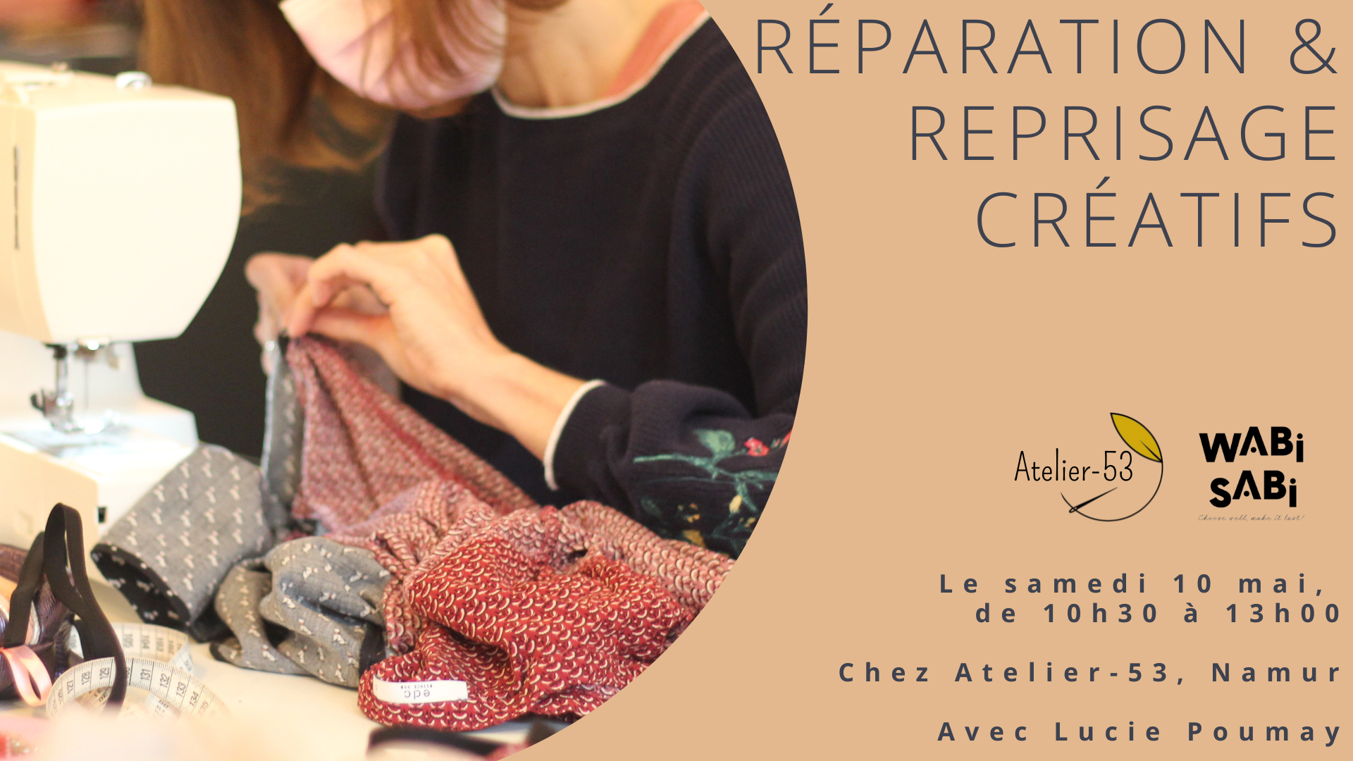 Samedi 10 mai | Réparation & reprisage créatifs