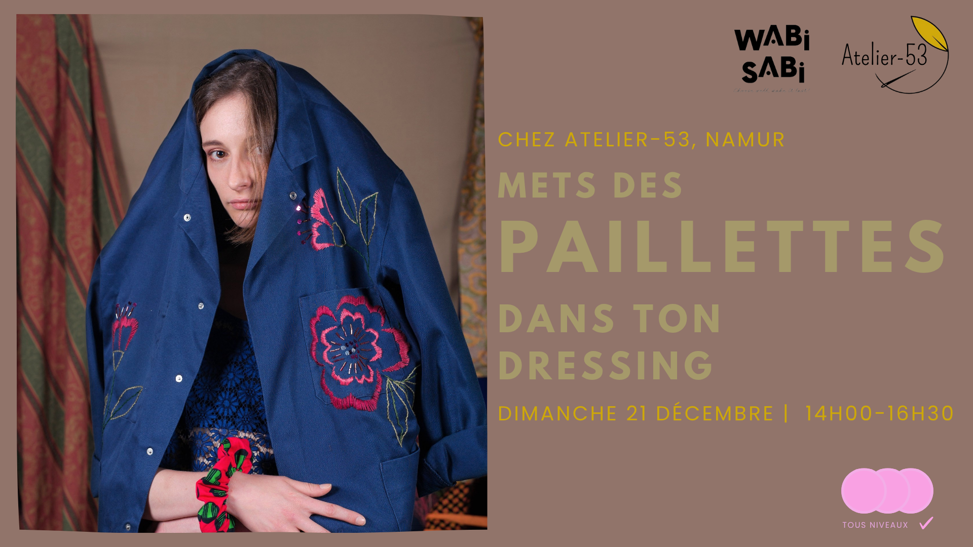 Dimanche 21 décembre | Mets des paillettes dans ton dressing !