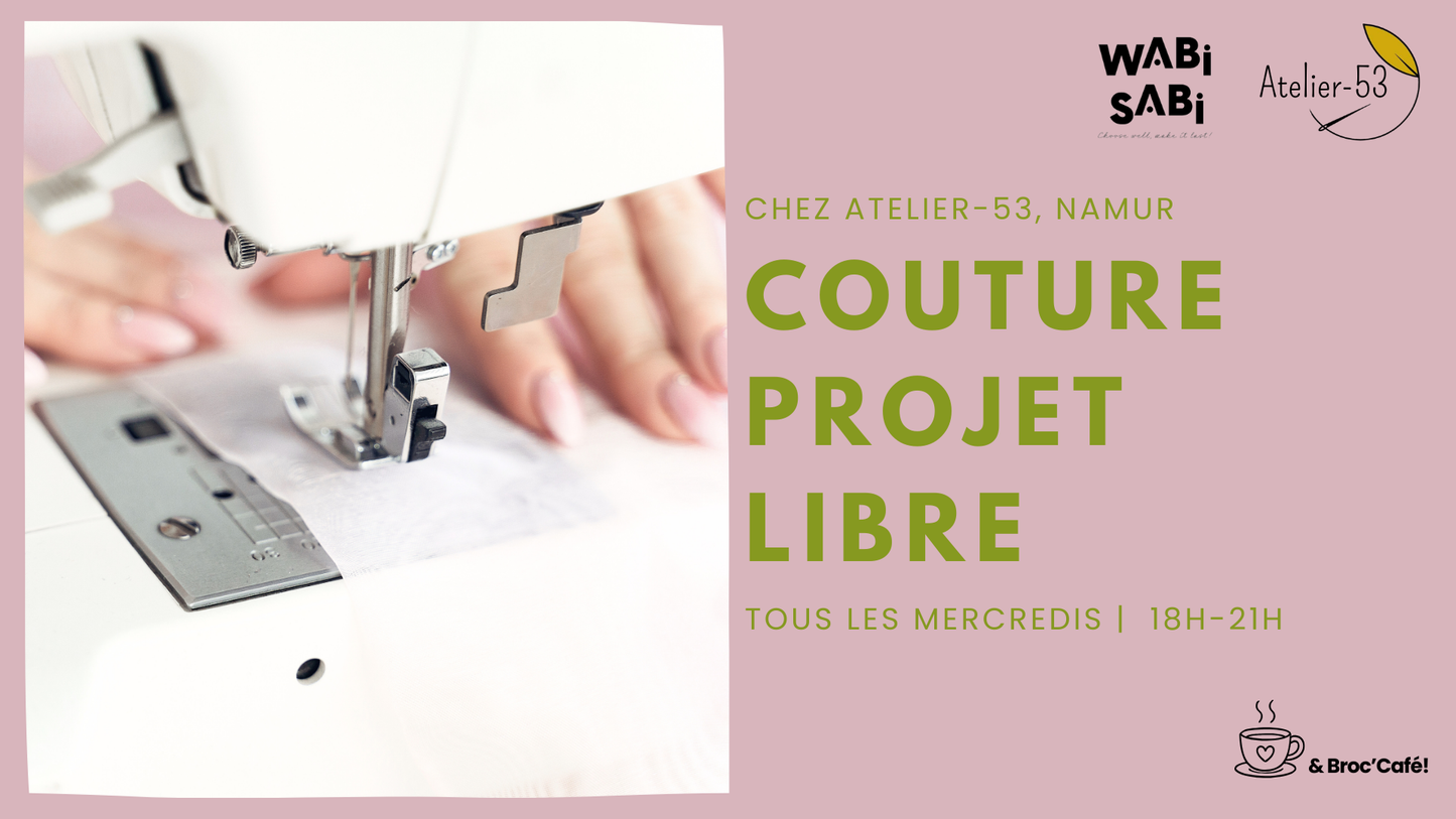 Mercredis soirs | Couture 'libre'