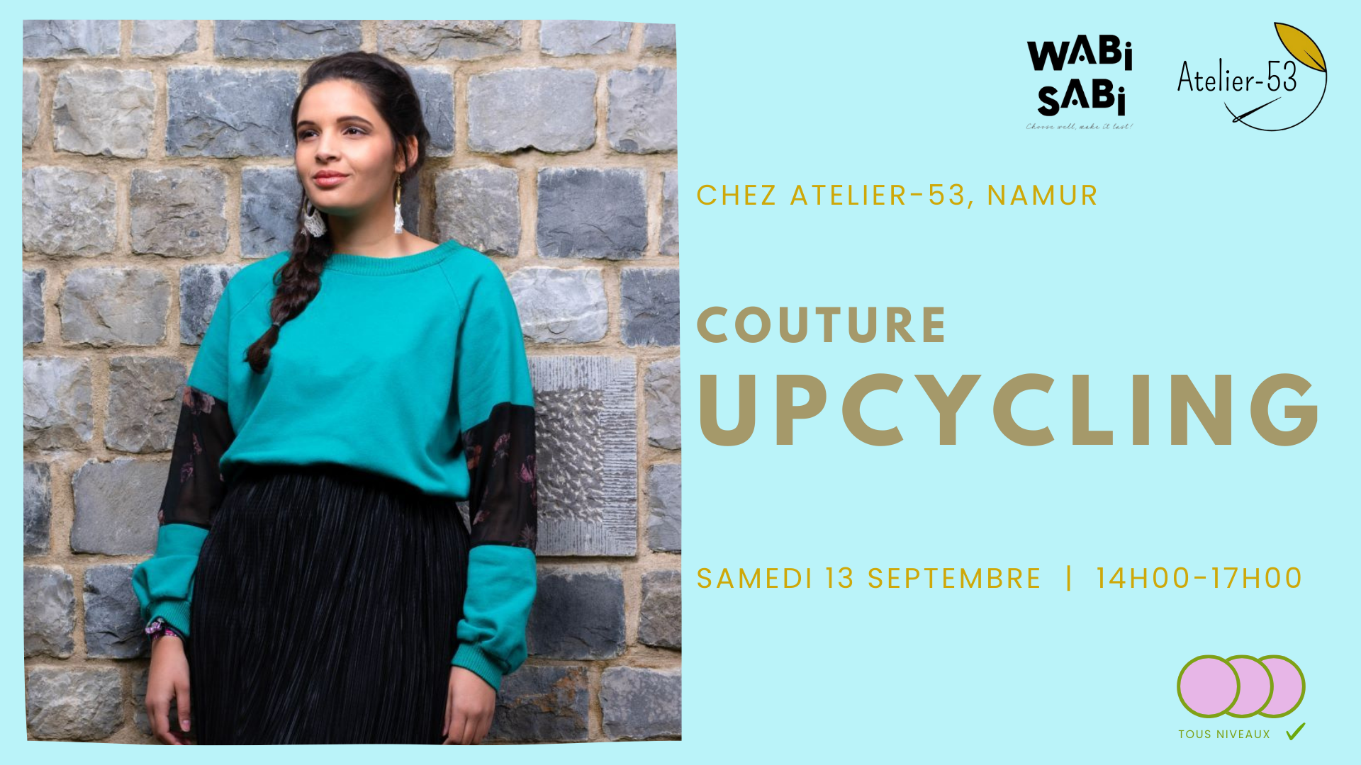 Samedi 13 septembre | 'Upcycling'