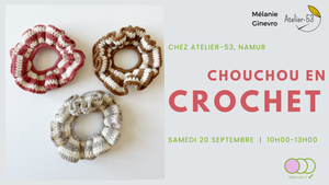 Samedi 20 septembre | Crochet, Chouchou (acompte)
