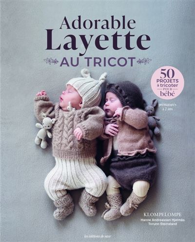 Couverture du livre Adorable layette au tricot, Atelier-53