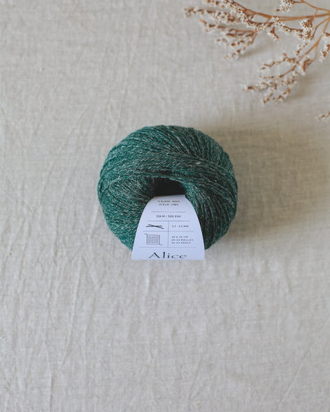 "Alice" - Mérinos d'Arles bio & lin | 50 gr