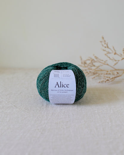 "Alice" - Mérinos d'Arles bio & lin | 50 gr