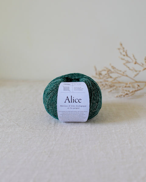 "Alice" - Mérinos d'Arles bio & lin | 50 gr