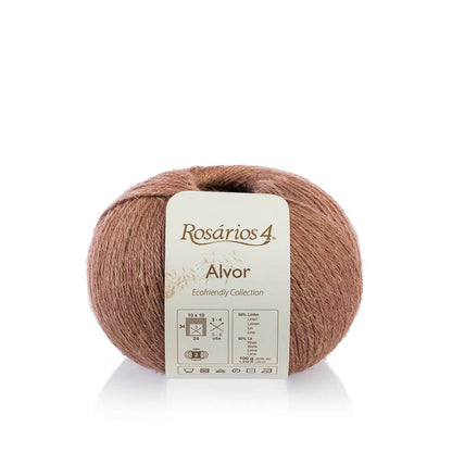 Pelote de fil Alvor, 50 % laine et 50 % lin, Atelier-53