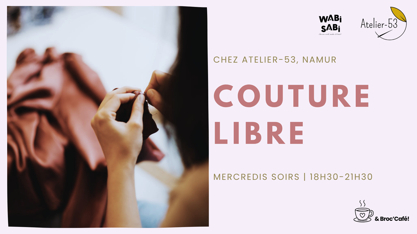 Mercredis soirs | Couture 'libre'