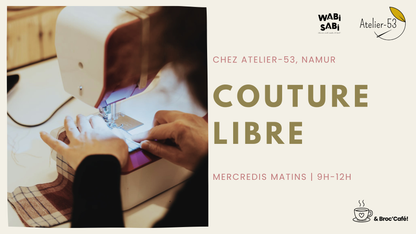 Mercredis matins | Couture 'libre'