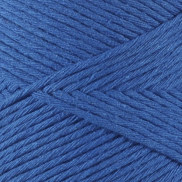 Corde en coton recyclé XL 3 mm/200 m, "Bleu Royal" - 500 gr