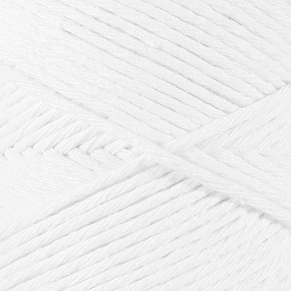 Corde en coton recyclé XL 3 mm/200 m, "Blanc" - 500 gr