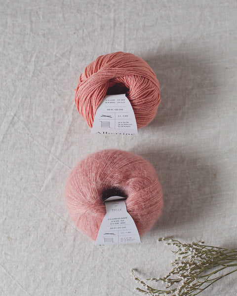 "Bérénice" - Mohair éthique, mérinos d'Arles bio & soie | 25 gr