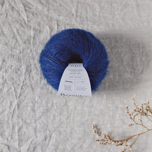 Mohair, soie & mérinos, "delphinium" - Bérénice | 25 gr (Copy)