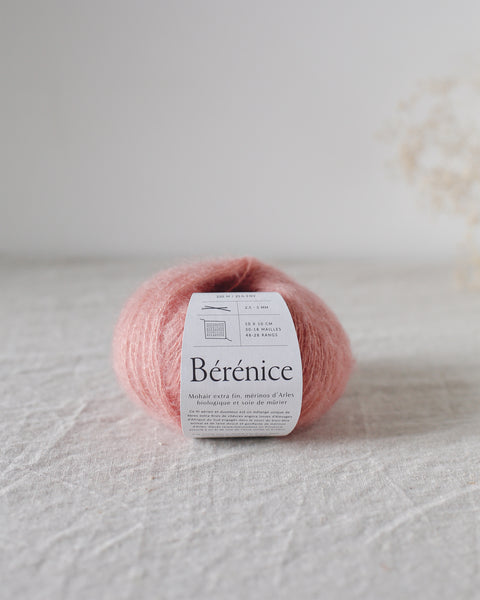 "Bérénice" - Mohair éthique, mérinos d'Arles bio & soie | 25 gr