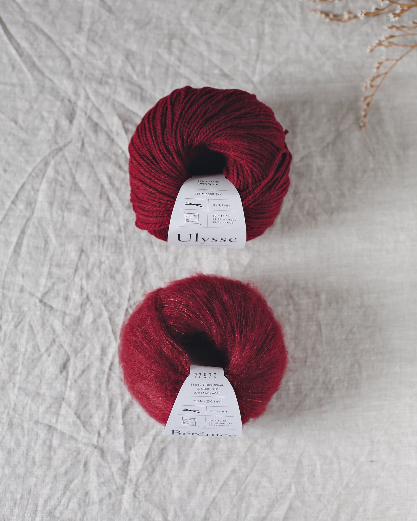 "Bérénice" - Mohair éthique, mérinos d'Arles bio & soie | 25 gr