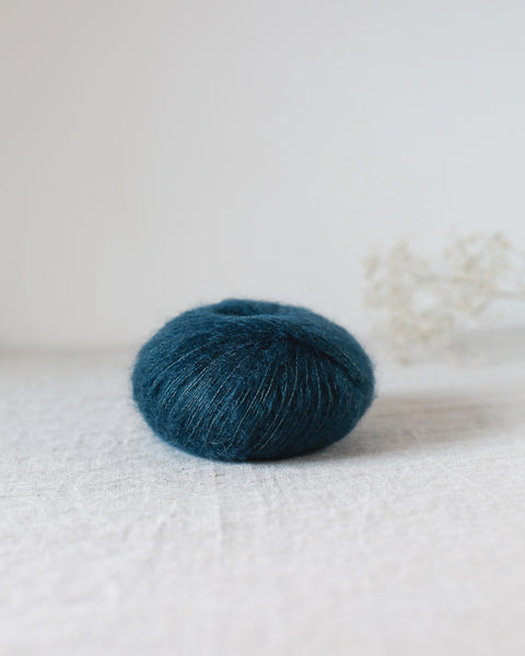 "Bérénice" - Mohair éthique, mérinos d'Arles bio & soie | 25 gr