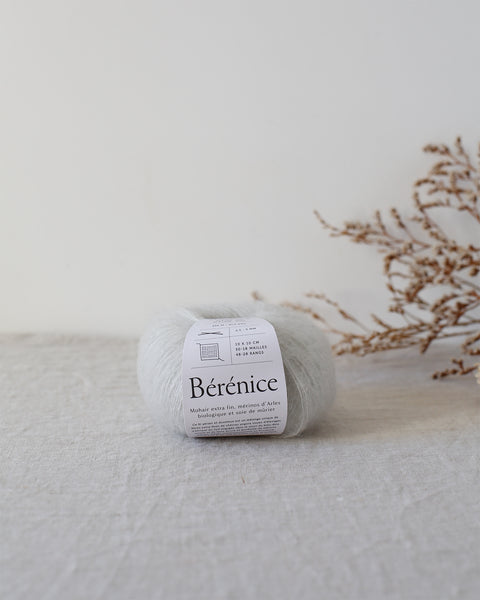 "Bérénice" - Mohair éthique, mérinos d'Arles bio & soie | 25 gr