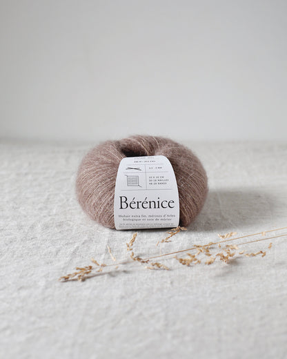 "Bérénice" - Mohair éthique, mérinos d'Arles bio & soie | 25 gr
