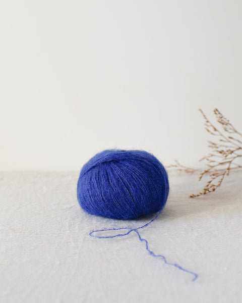 "Bérénice" - Mohair éthique, mérinos d'Arles bio & soie | 25 gr