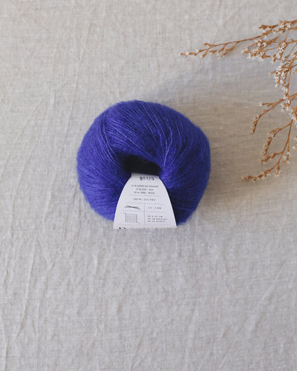 "Bérénice" - Mohair éthique, mérinos d'Arles bio & soie | 25 gr