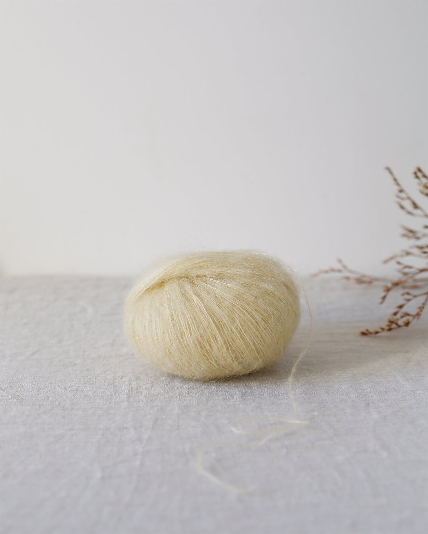 "Bérénice" - Mohair éthique, mérinos d'Arles bio & soie | 25 gr