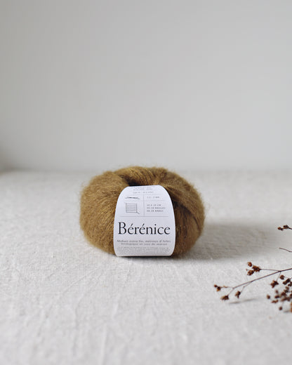 "Bérénice" - Mohair éthique, mérinos d'Arles bio & soie | 25 gr