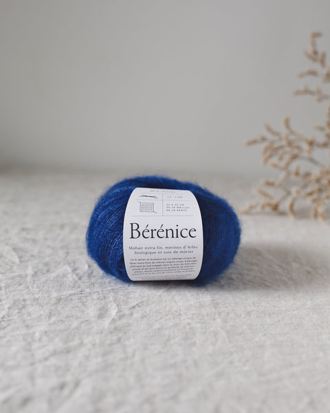 "Bérénice" - Mohair éthique, mérinos d'Arles bio & soie | 25 gr