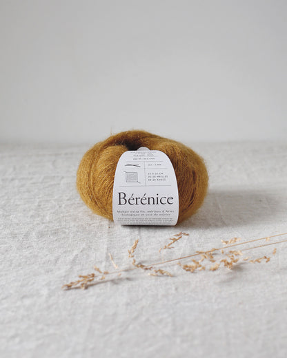 "Bérénice" - Mohair éthique, mérinos d'Arles bio & soie | 25 gr