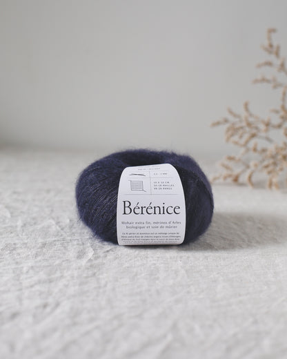 "Bérénice" - Mohair éthique, mérinos d'Arles bio & soie | 25 gr