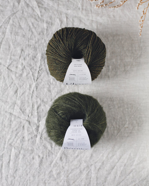 "Bérénice" - Mohair éthique, mérinos d'Arles bio & soie | 25 gr