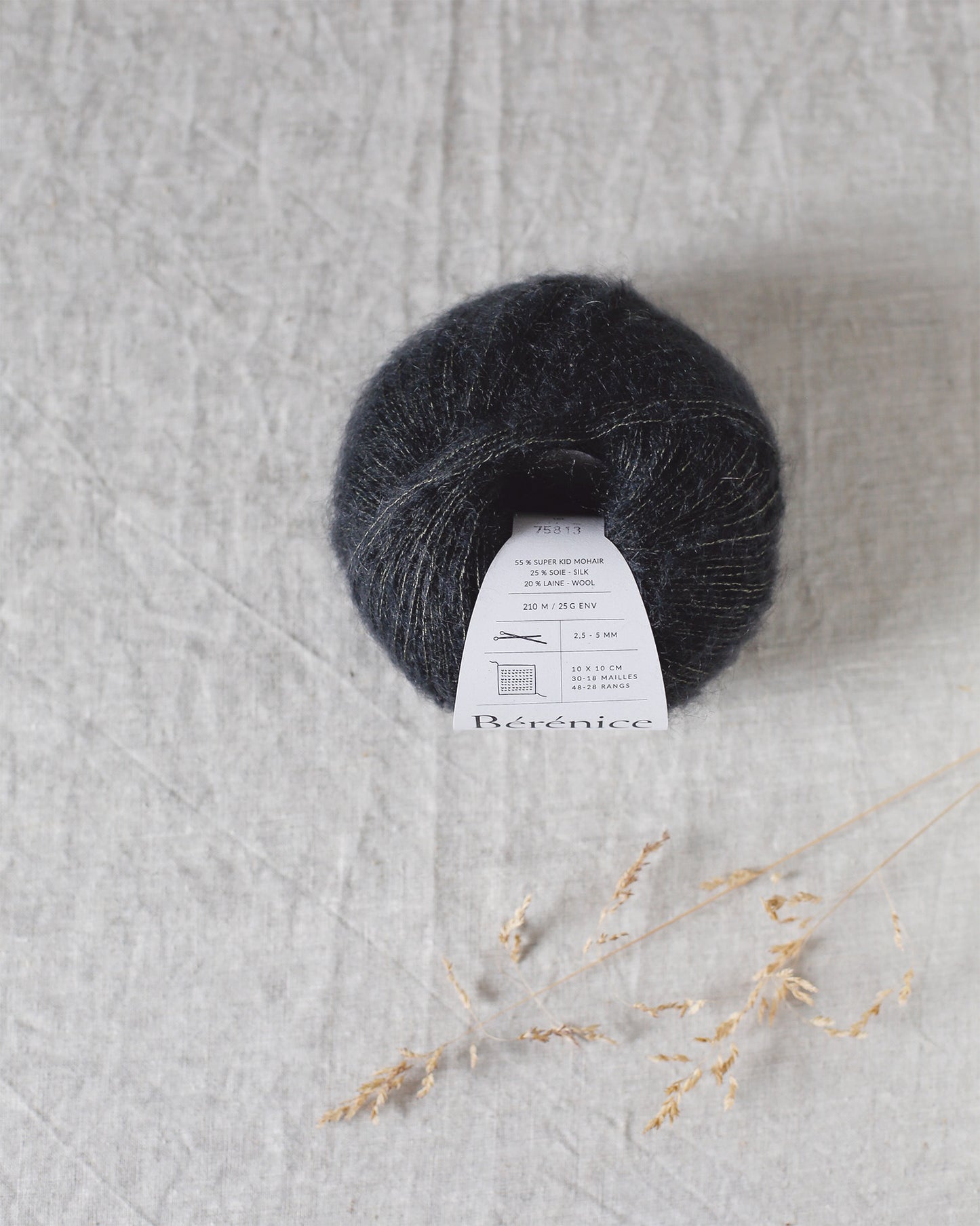 "Bérénice" - Mohair éthique, mérinos d'Arles bio & soie | 25 gr