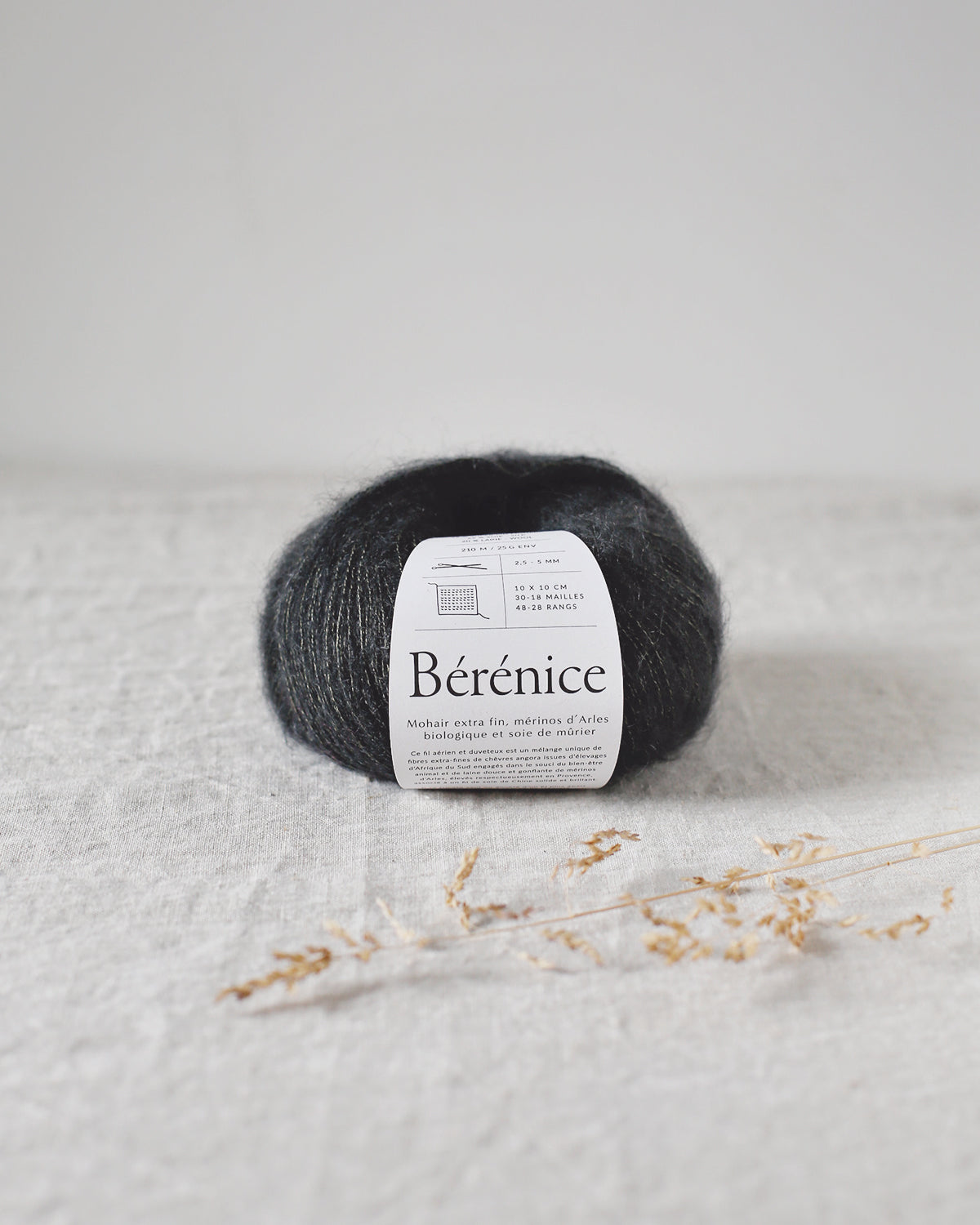 "Bérénice" - Mohair éthique, mérinos d'Arles bio & soie | 25 gr