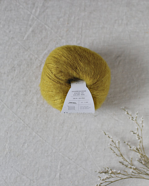 "Bérénice" - Mohair éthique, mérinos d'Arles bio & soie | 25 gr