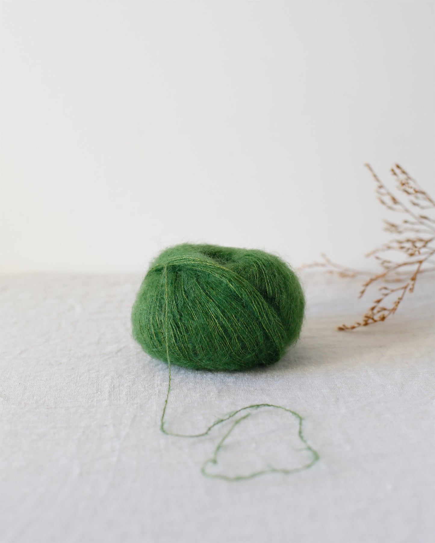 "Bérénice" - Mohair éthique, mérinos d'Arles bio & soie | 25 gr