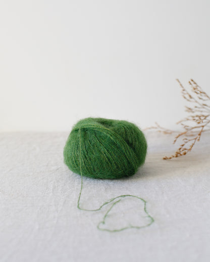 "Bérénice" - Mohair éthique, mérinos d'Arles bio & soie | 25 gr
