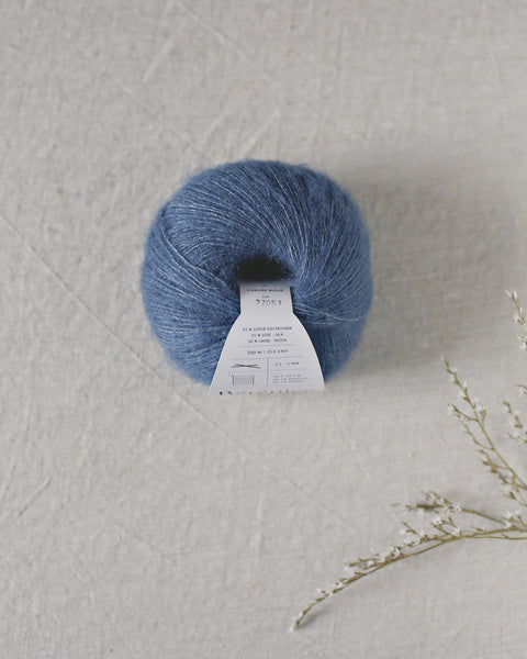 "Bérénice" - Mohair éthique, mérinos d'Arles bio & soie | 25 gr