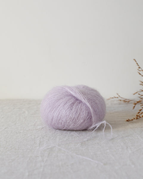 "Bérénice" - Mohair éthique, mérinos d'Arles bio & soie | 25 gr