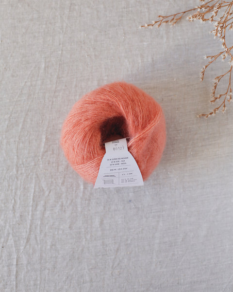 "Bérénice" - Mohair éthique, mérinos d'Arles bio & soie | 25 gr