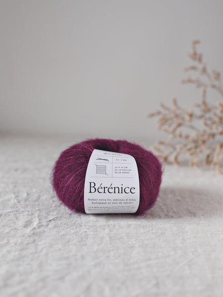 "Bérénice" - Mohair éthique, mérinos d'Arles bio & soie | 25 gr