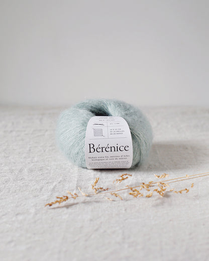 "Bérénice" - Mohair éthique, mérinos d'Arles bio & soie | 25 gr