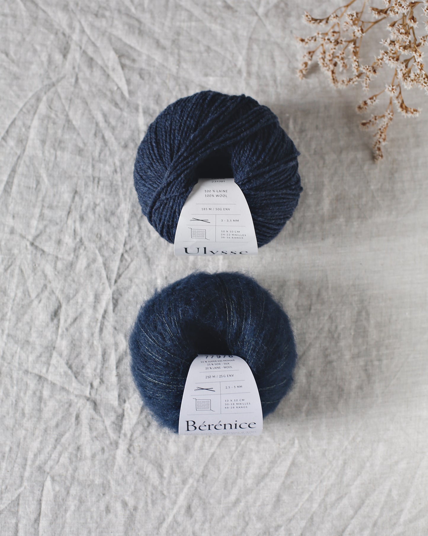"Bérénice" - Mohair éthique, mérinos d'Arles bio & soie | 25 gr