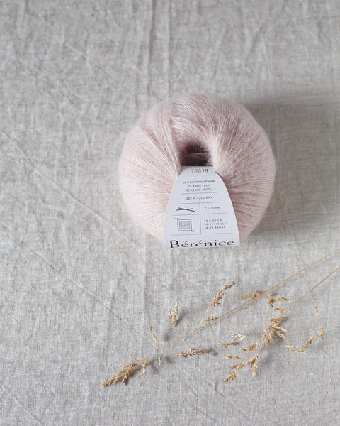 "Bérénice" - Mohair éthique, mérinos d'Arles bio & soie | 25 gr