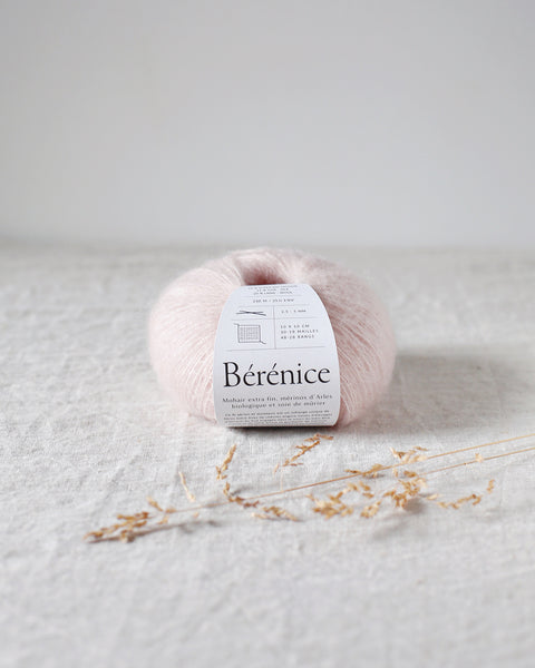 "Bérénice" - Mohair éthique, mérinos d'Arles bio & soie | 25 gr