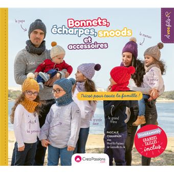 Bonnets, écharpes, snoods et accessoires pour toute la famille