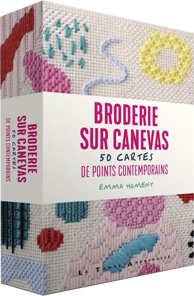Couverture du Coffret Broderie sur canevas, Atelier-53