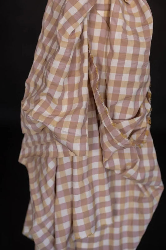 Seersucker gingham Battenberg