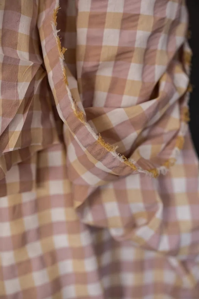 Seersucker gingham Battenberg