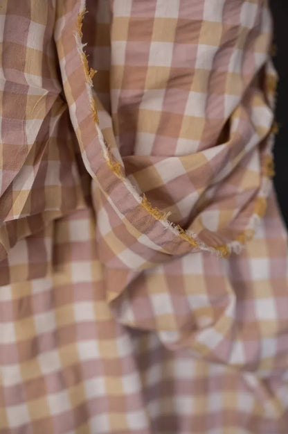 Seersucker gingham Battenberg
