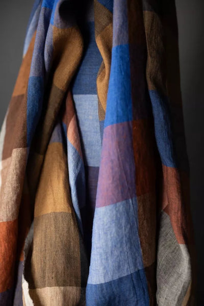 Lin européen Merchant & Mills, 'electro blue' | 10 cm